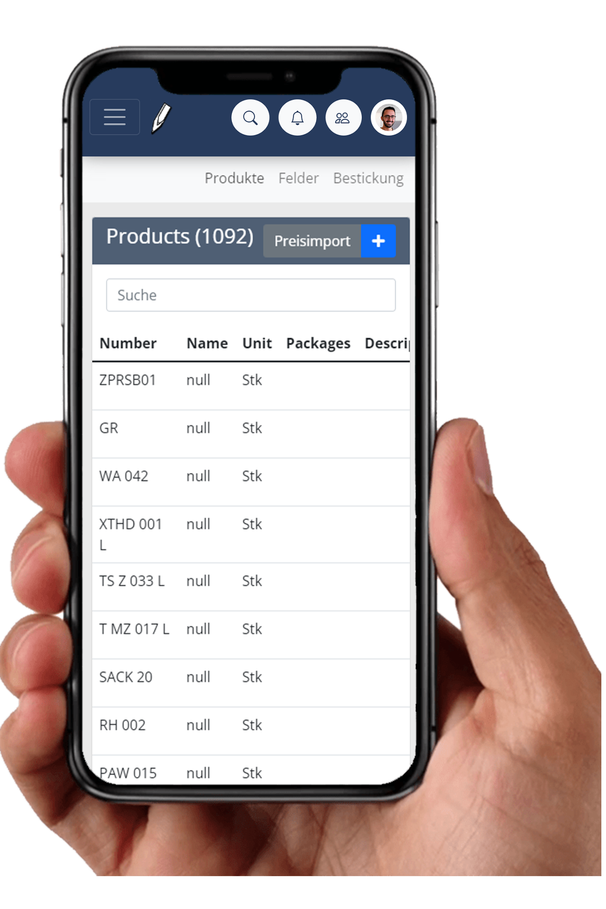 Beispiel der Feed App auf einem iPhone. DokuMe funktioniert sowohl auf dem Smartphone, als auch am Desktop.